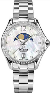 Швейцарские наручные женские часы Le Temps LT1030.16BS01. Коллекция Sport Elegance