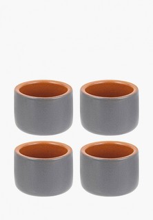 Набор форм для выпечки Elan Gallery 0,1 л 6,5х6,5х5 см TerraCotta