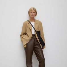 Джоггеры Gentle из кожи 12 STOREEZ