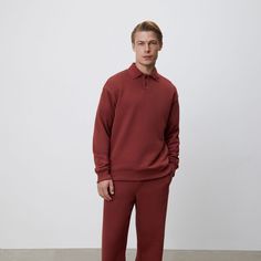 Брюки широкие из плотного трикотажа 12 STOREEZ