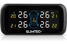 Датчики давления в шинах Slimtec TPMS X4, внешняя установка