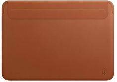 Чехол Wiwu для APPLE Macbook 16.2 2021 Skin New Pro 2 Leather Sleeve Brown 6936686401494