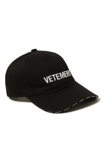 Хлопковая бейсболка VETEMENTS