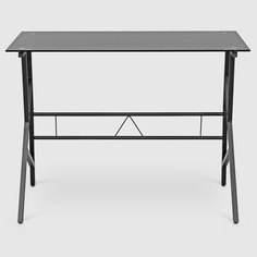 Компьютерный стол TC чёрный 100х50х75 см (14256)