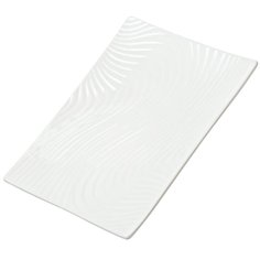 Блюдо керамика, прямоугольное, 23 см, белое, Daniks, Грейс, Y6-6005