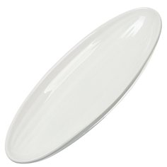 Блюдо керамика, овальное, 30 см, белое, Daniks, Грейс, Y6-6001