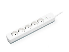 Сетевой фильтр Perfeo Power Stream 5 Sockets 5m White PF_C3967