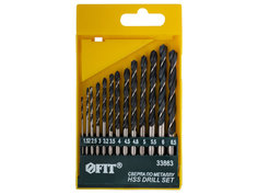 Набор сверл FIT HSS 13шт 33863 F.It