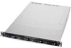 Корпус Chenbro RM13604H01*13451 1U, 2x2.5&quot;, 4х3.5&quot;, 2xUSB 2.0, держатель для Riser-адаптера FH/HL, бэкплейн 3.5&quot; 4-порт.12Gbps, 4 вентилятора 40мм