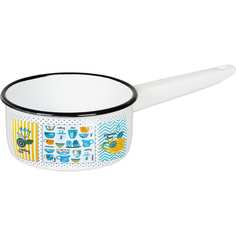 Эмалированный ковш appetite