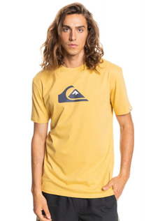 Мужская Футболка QUIKSILVER Comp Logo Rattan