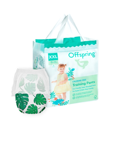 Offspring трусики-подгузники, XXL 15-23 кг. 24 шт. расцветка Лимоны