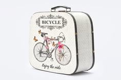 Декоративный чемодан Велосипед Hoff