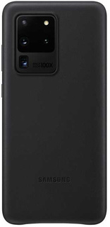Чехол Samsung Galaxy S20 Ultra Leather Cover черный (EF-VG988LBEGRU)