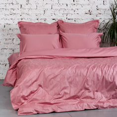 Комплект постельного белья Mona Liza Royal розовый Евро (5439/15)