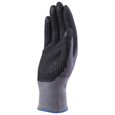 Перчатки, рукавицы перчатки трикотажные DELTA PLUS с комбинированным покрытием нирил/пу VE727 9 размер