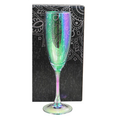 Бокалы в наборах набор бокалов GLASSTAR Изумруд 6шт. 170мл шампанское стекло