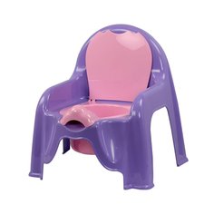 Горшок-стульчик детский 3.5 л, светло-фиолетовый, фиолетовый, Альтернатива, М1327 Alternativa