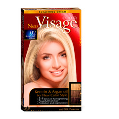 Осветляющий крем для волос Bleaching cream 02 50 МЛ Visage Color Hair Fashion