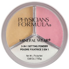 Пудра рассыпчатая 3 в 1 Mineral Wear 3-in-1 Setting Powder Physicians Formula