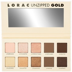 Набор Палетка теней Unzipped Gold Eyeshadow Palette и Праймер для век Behind the Scenes Eye Primer 5,5 мл в наборе Lorac
