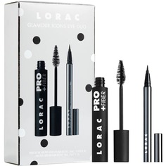 Набор Тушь для ресниц PRO Plus Fiber Mascara и Подводка для век PRO Liquid Eyeliner Lorac