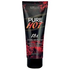 Крем для загара в солярии "Pure Hot 18х" с тингл-эффектом 125 МЛ Sun Luxe Professional