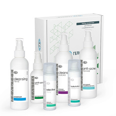 Набор косметики для жирной и проблемной кожи 1000 МЛ ГЕЛЬТЕК