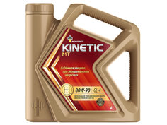 Масло Трансмиссионое масло Роснефть Kinetic MT 80W-90 GL-4 4L rsn0018