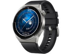 Умные часы Huawei Watch GT 3 Pro Odin-B19S Black Fluoroelastomer Strap 55028473