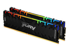 Модуль памяти Kingston Fury Renegade RGB DDR4 DIMM 3200MHz PC-25600 CL16 - 32Gb Kit (2x16Gb) KF432C16RB1AK2/32