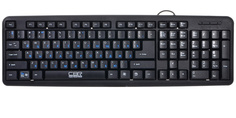 Клавиатура CBR KB 107 Black USB