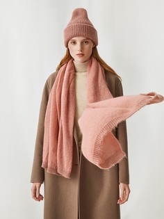 Палантин из мягкой пряжи на основе шерсти (160*70) Elis