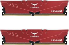 Модуль памяти DDR4 16GB (2*8GB) Team Group TLZRD416G3200HC16CDC01 T-Force Vulcan Z red PC4-25600 3200MHz CL16 1.35V with radiator