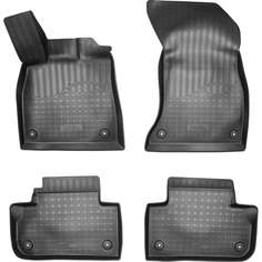 Салонные коврики для Audi Q5 II 3D 2016 UNIDEC