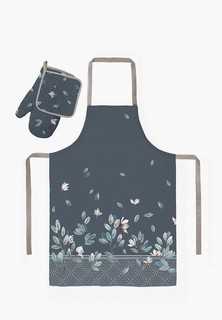 Набор кухонного текстиля Унисон (прихватка 18х18, прихватка-рукавица 18х28, фартук 60х70)Magnolia