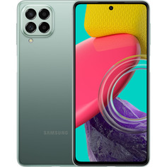 Смартфон Samsung Galaxy M53 5G 256 ГБ зелёный