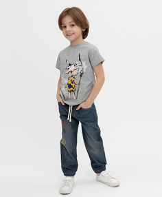 Синие брюки Button Blue