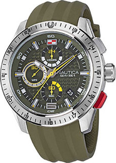 Швейцарские наручные мужские часы Nautica NAPNSF110. Коллекция NST 101