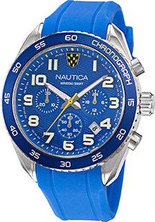 Швейцарские наручные мужские часы Nautica NAPKBS225. Коллекция Key Biscayne Chronograph
