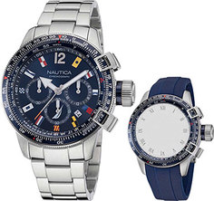 Швейцарские наручные мужские часы Nautica NAPBFF106. Коллекция BFC Chrono