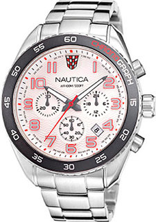 Швейцарские наручные мужские часы Nautica NAPKBS226. Коллекция Key Biscayne Chronograph