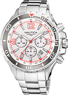 Швейцарские наручные мужские часы Nautica NAPNSS218. Коллекция NST Chronograph