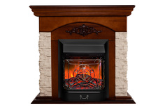 Каминокомплект Naepolis STD NT + Majestic-S LUX BL SHB Real Flame