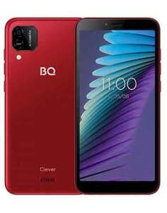 Смартфон BQ 5765L CLEVER WINE RED (2 SIM, ANDROID)