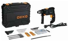 Дрель ударная Deko DKID600W + набор 92 предмета 063-4157 ДЕКО