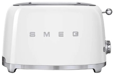 Тостер Smeg TSF01SSEU Стиль 50-х г.г, 2 ломтика, корпус из нержавеющей стали, 6 уровней поджаривания, хром