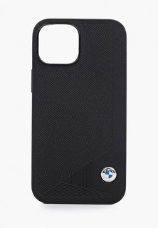 Чехол для iPhone BMW 13 mini, Signature Genuine leather Seat Debossed Hard Black