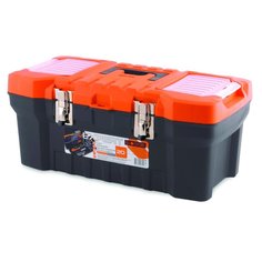 Ящик для инструментов, 20 , 26х51х22 см, пластик, Expert, черный, оранжевый, ПЦ3731/НЧРОР