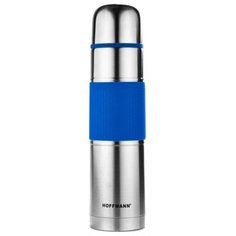 Термос нержавеющая сталь, 0.75 л, Hoffmann, синий, НМ 27073
